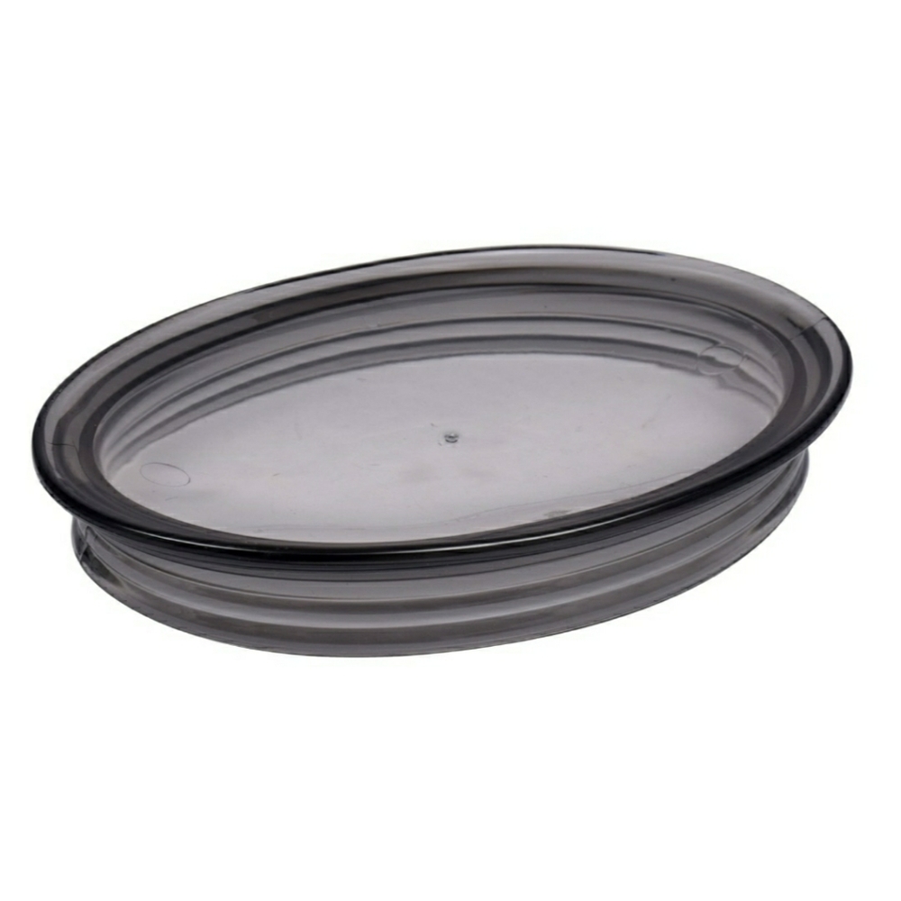 Grey Translucent Soap Dish